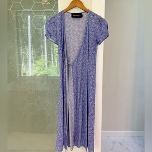 Realisation The Teale - Purple Haze Silk Dress